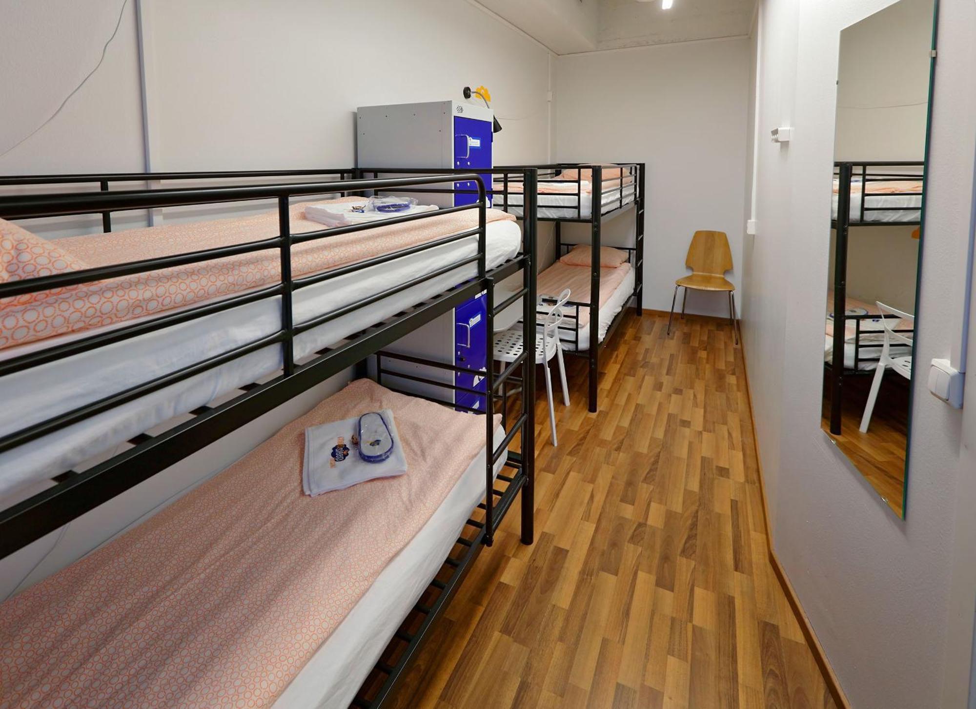 Bett im gemischten Schlafsaal mit 4 Betten