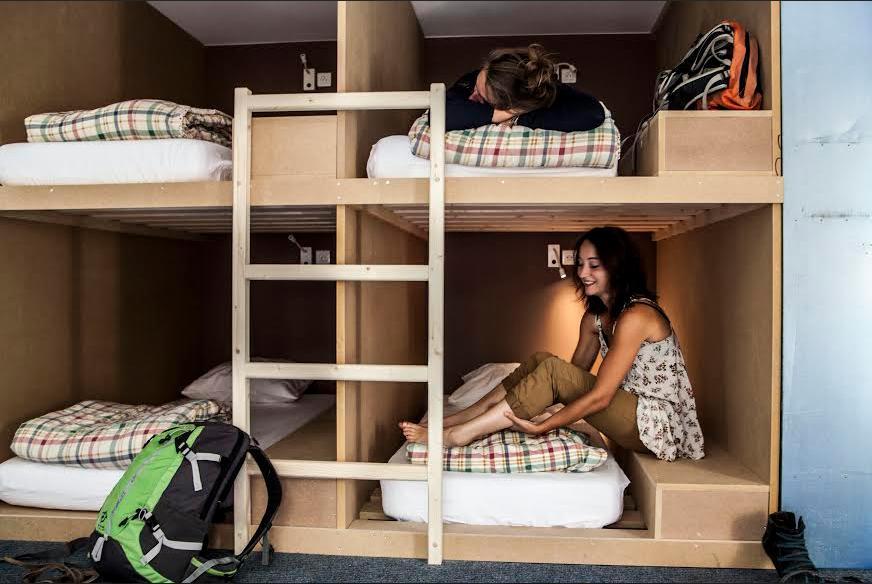 Eenpersoonsbed in Slaapzaal