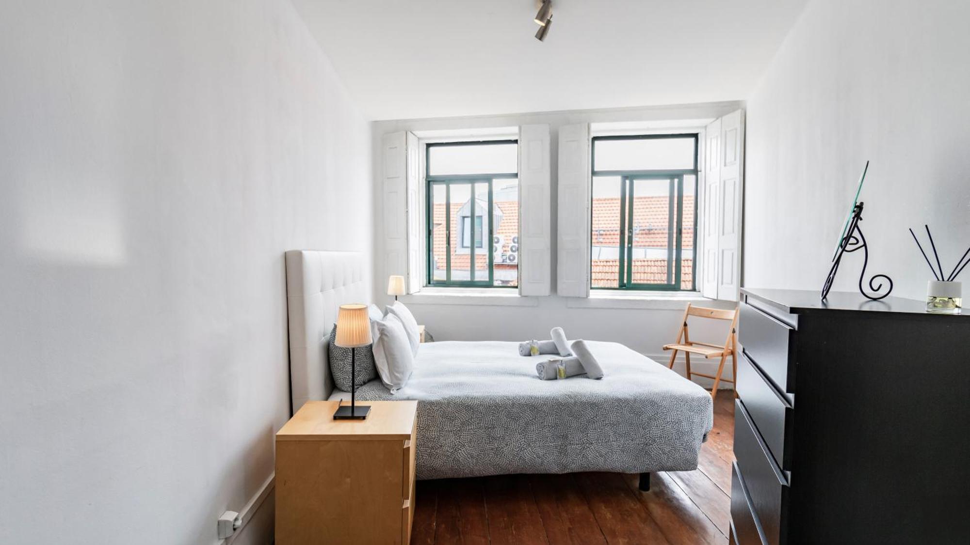 Doppelzimmer mit Gemeinschaftsbad