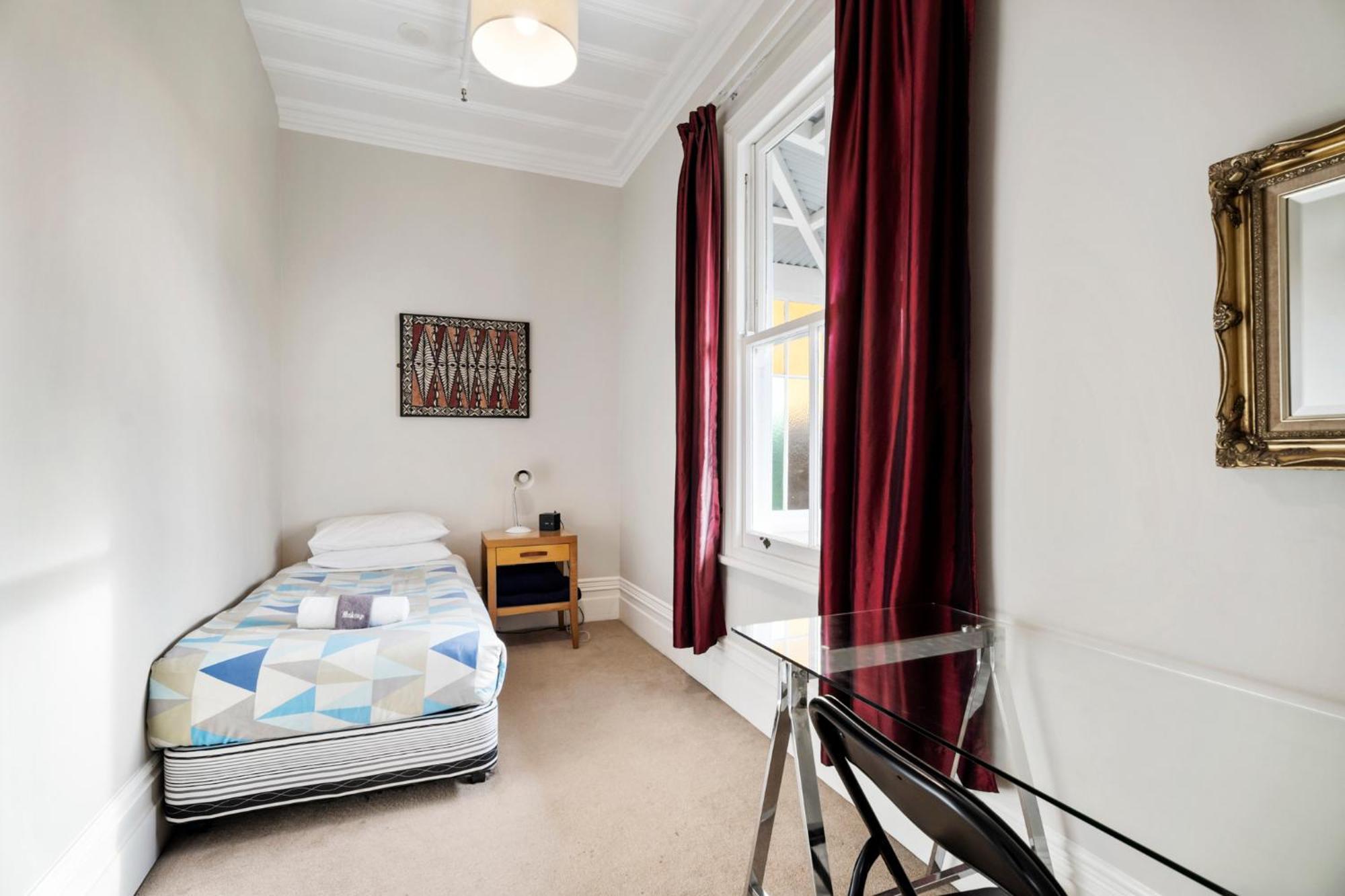 Single Room with Shared Bathroom