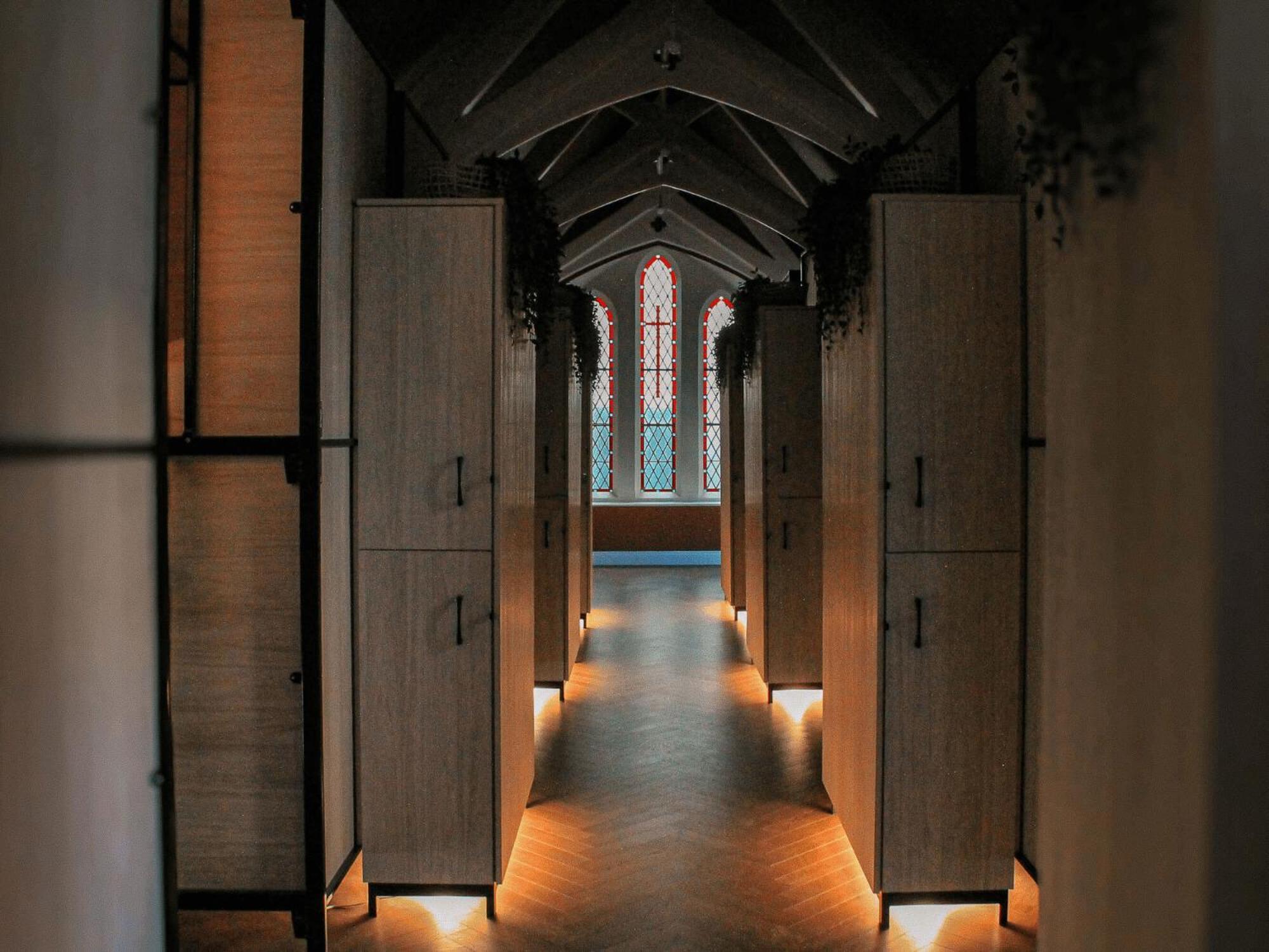 Bed Mixed Dormitory Room Private Bathroom Chapel Experience Gallery