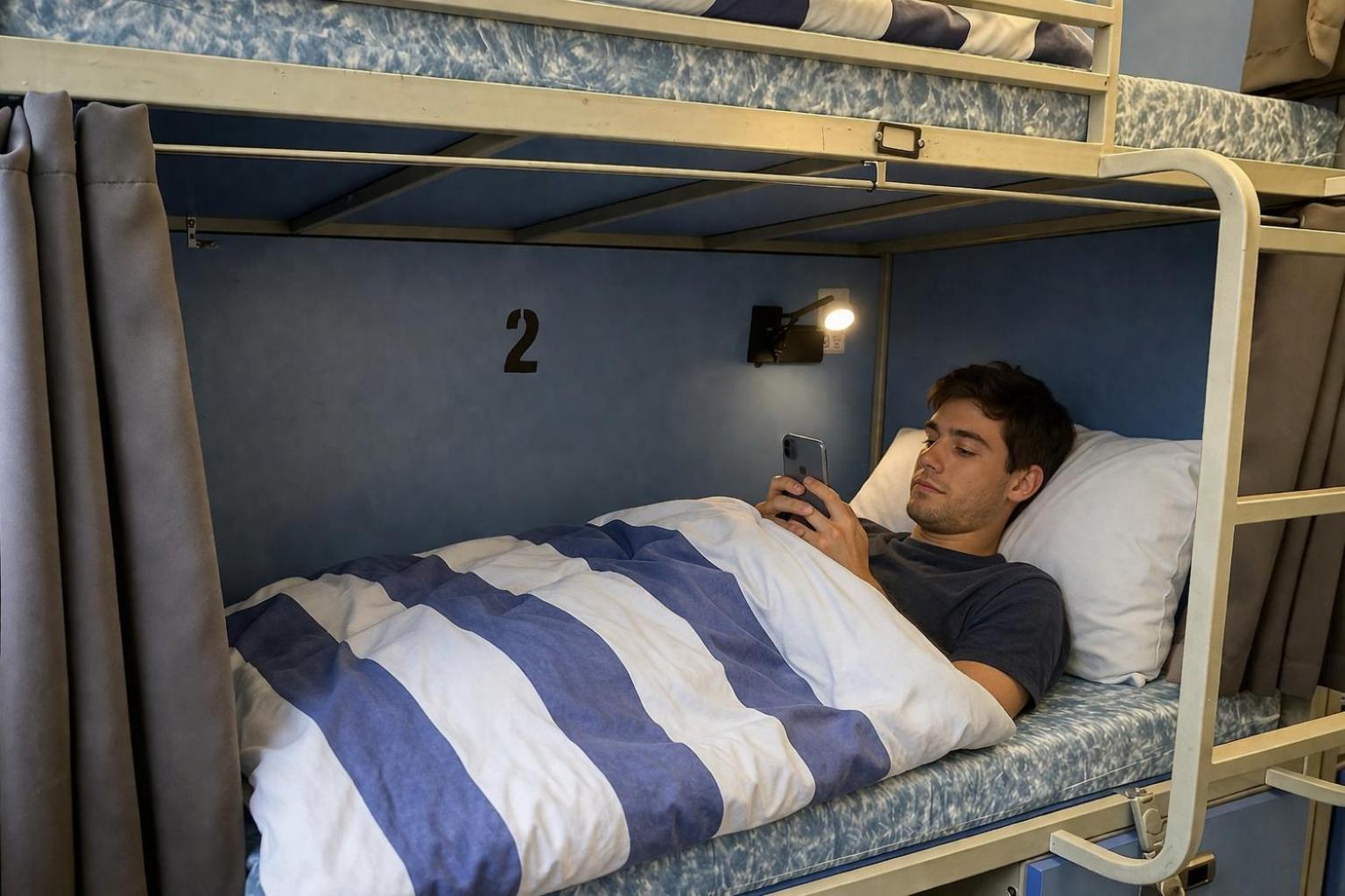 Single Bed in 9-Bed Mixed Dormitory Room