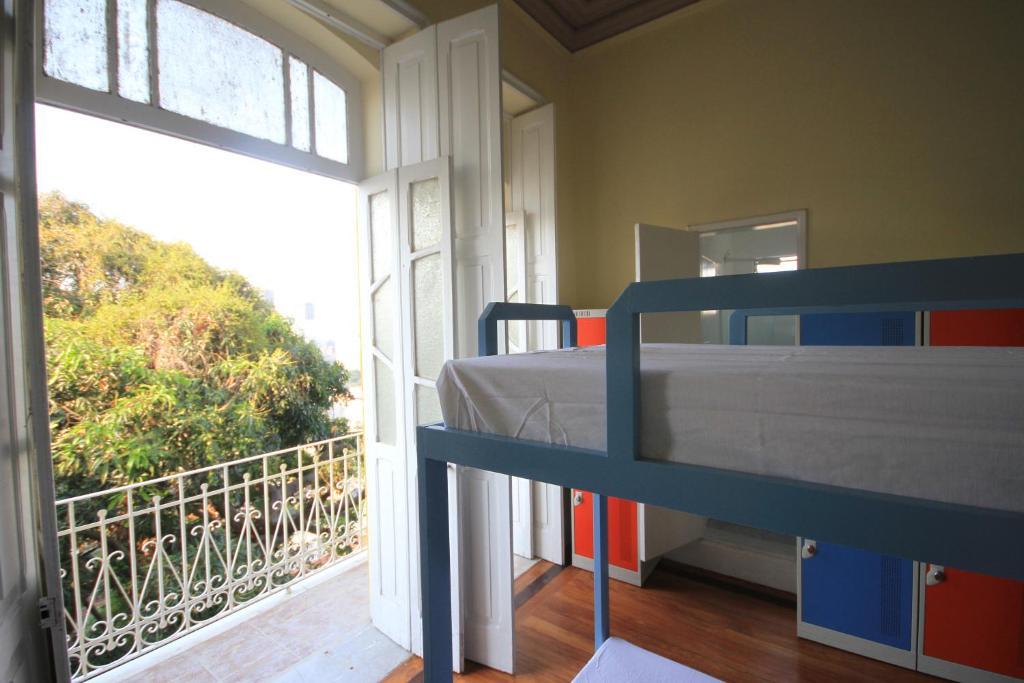 Bed in een Slaapzaal met 4 Bedden
