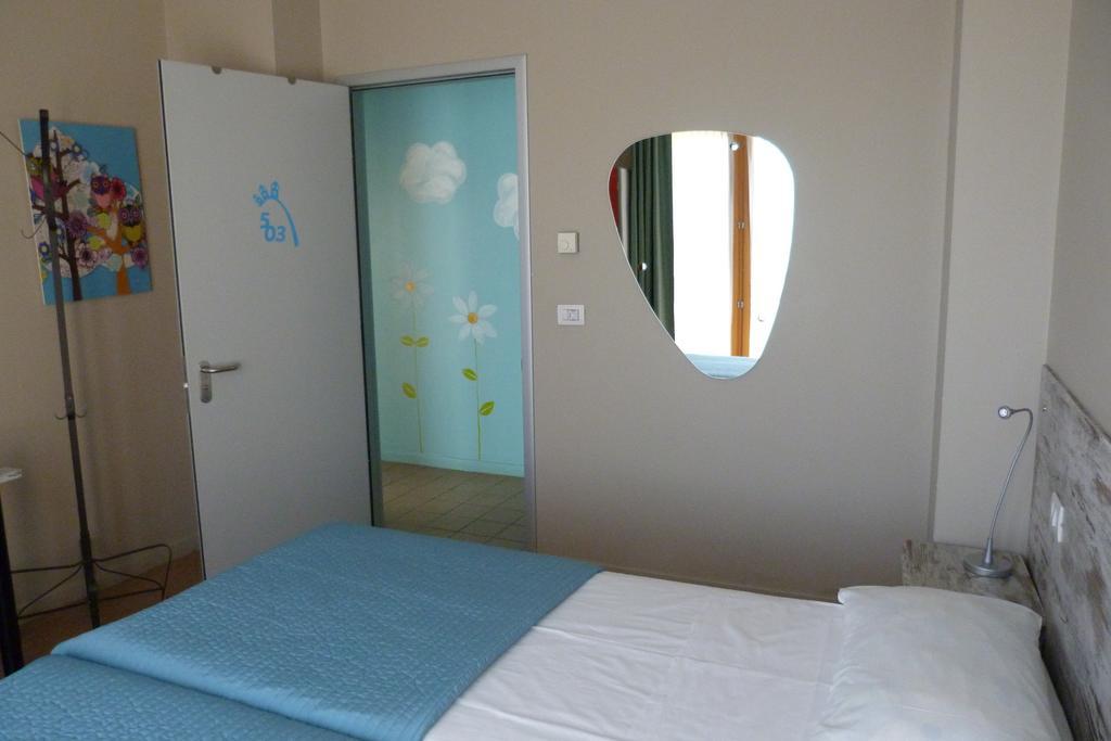 Camera Standard Doppia con Letti Singoli con Bagno in Comune