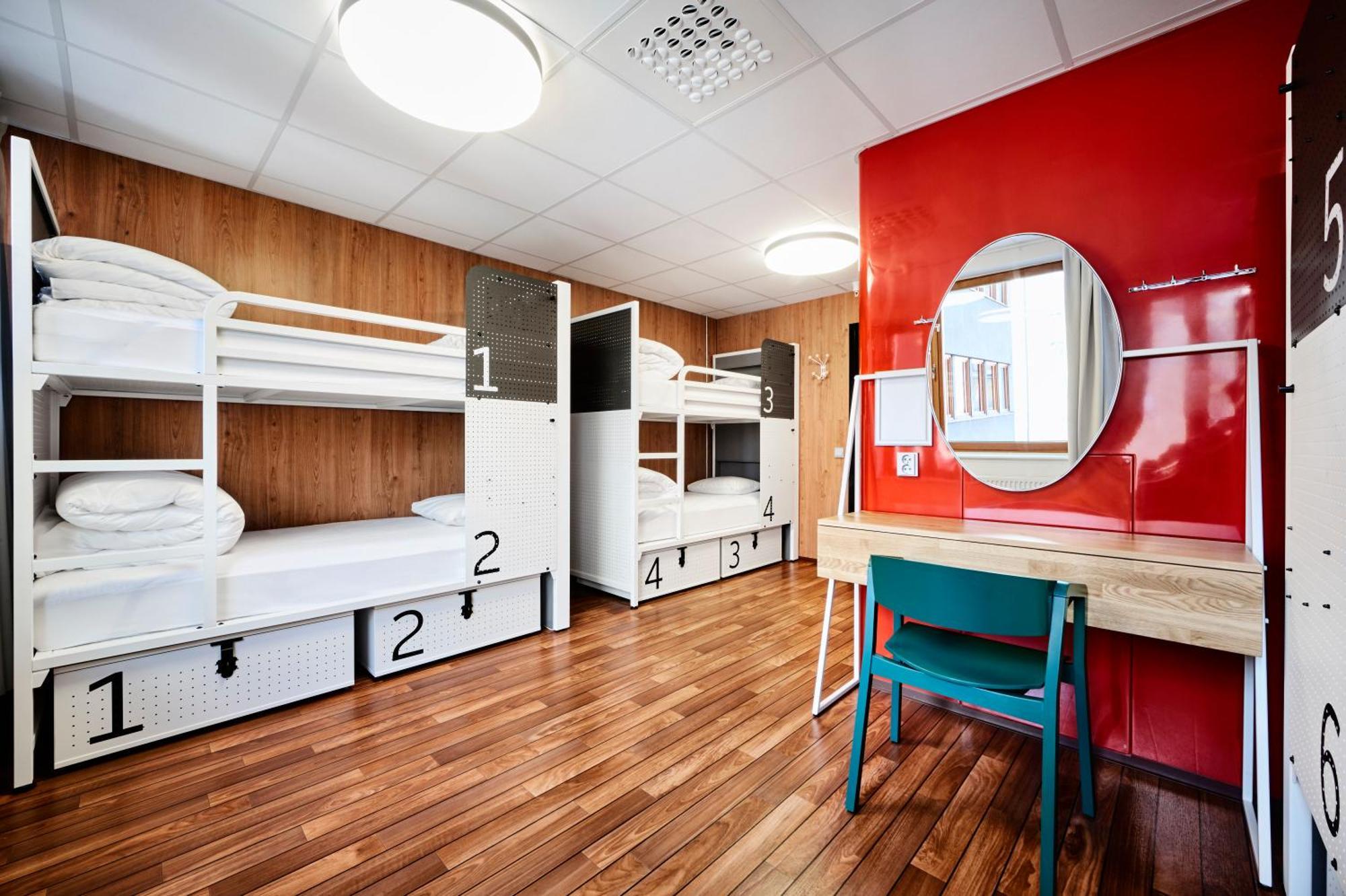 Bed in 6-Bed Female Dormitory Room