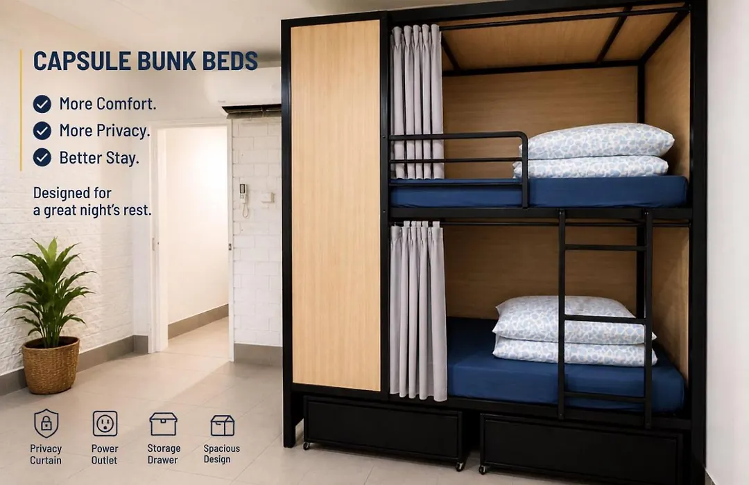 Capsule Perth City Backpackers Hostel - Note - Valid Passport Required To Check In-1