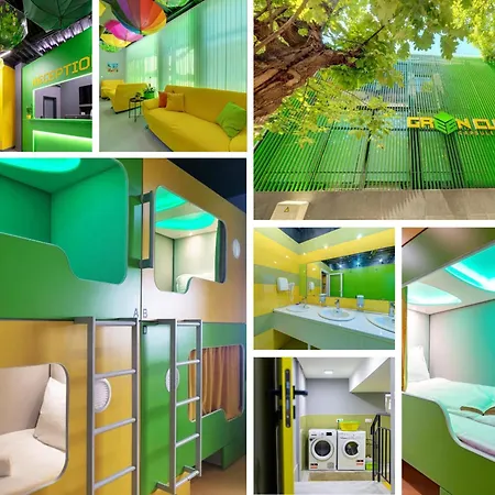 Green Cube Capsule Hostel-3