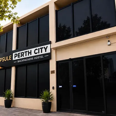Capsule Perth City Backpackers Hostel - Note - Valid Passport Required To Check In-3