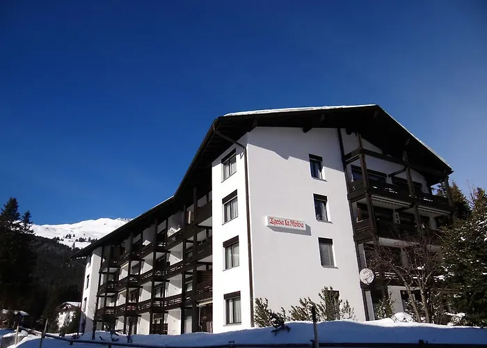 Tgesa La Roiva, Ferienwohnungen mit Hallenbad und Sauna