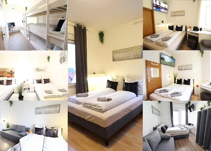 Hotel mit Hund Downtown Apartments Ulm - Im Herzen Von Ulm&komfortable Boxspringbetten