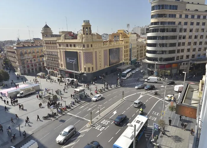 Hotel con vistas: Hostal Valencia Madrid