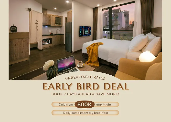 Pet Friendly hotel: The Bloom Pham Viet Chanh - Modern Living Space In Saigon - A Top Choice For Western Travelers