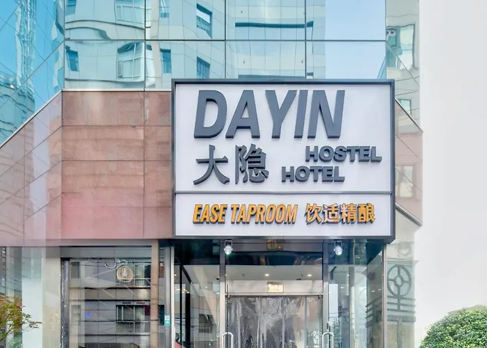 Dayin Youth Hostel - East Nanjing Road & People'S Square & The Bund -Large Social Area -Bar -Cafe -Gym -Free Laundry Luggage Storage -24H Front Desk -English Service