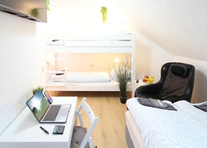 Hotel mit Hund Downtown Apartments Ulm - Im Herzen Von Ulm&komfortable Boxspringbetten