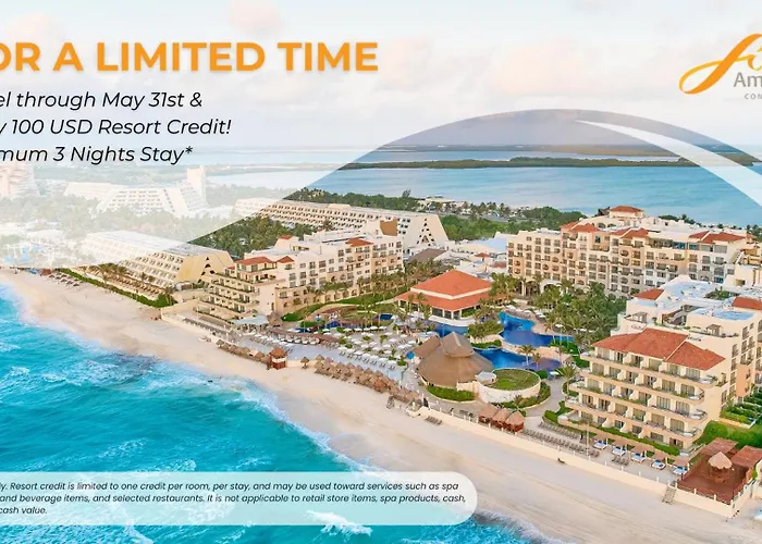 Luxury hotel only: Fiesta Americana Condesa Cancun