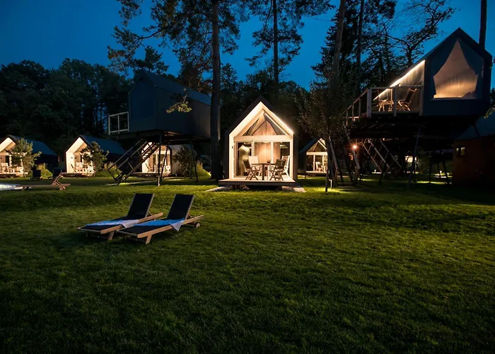 Luxury glamping Chocolate village