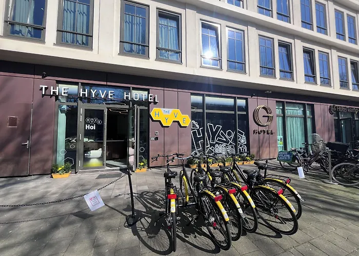 The Hyve Capsule hostel Amsterdam